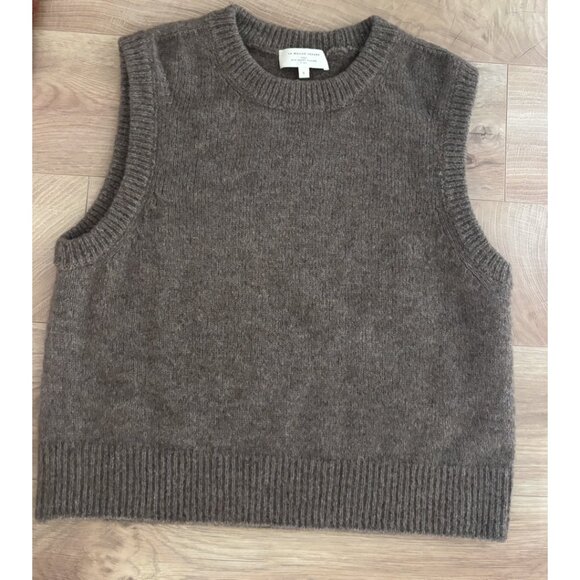 NWOT Sezane Samuel Jumper in Dark Taupe - Picture 4 of 5